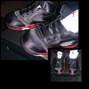 Jordan’s 5 Retro (TD) **toddler shoes**
